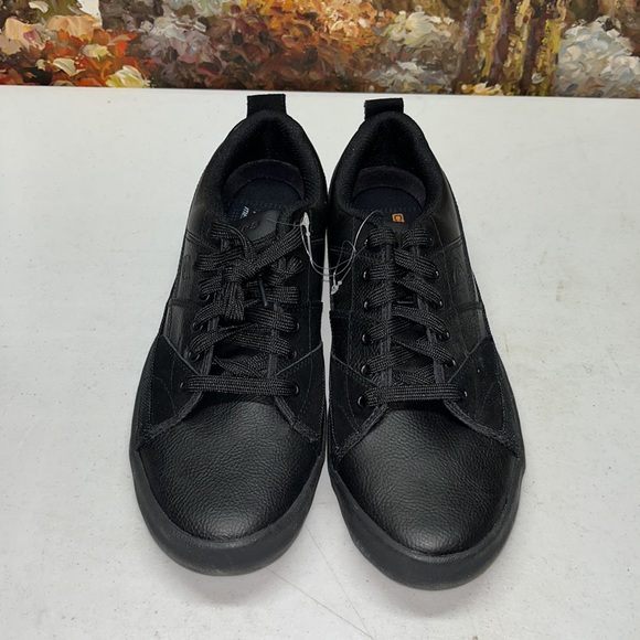 Mens Skechers Black Casual Shoes - Picture 3 of 6